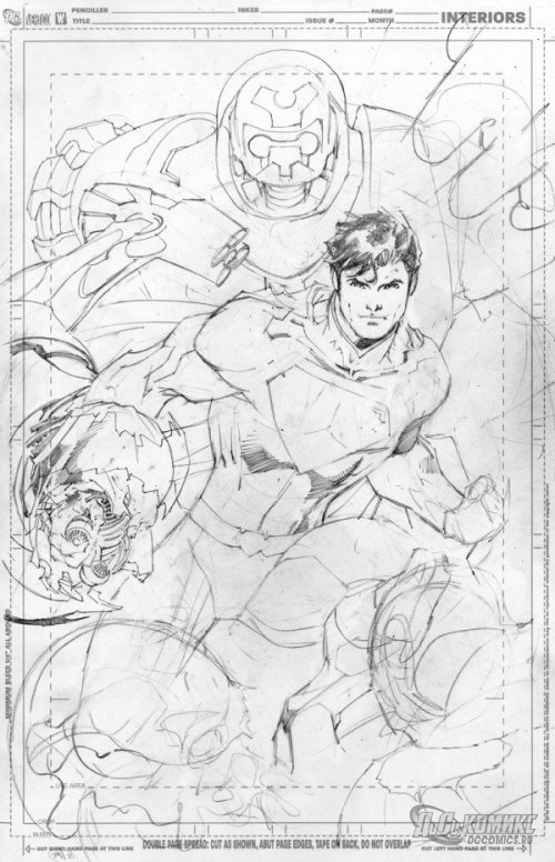 Обложки к Action Comics #1 от Джима Ли