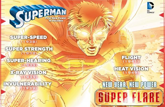 Обновленный костюм Супермена и новая способность